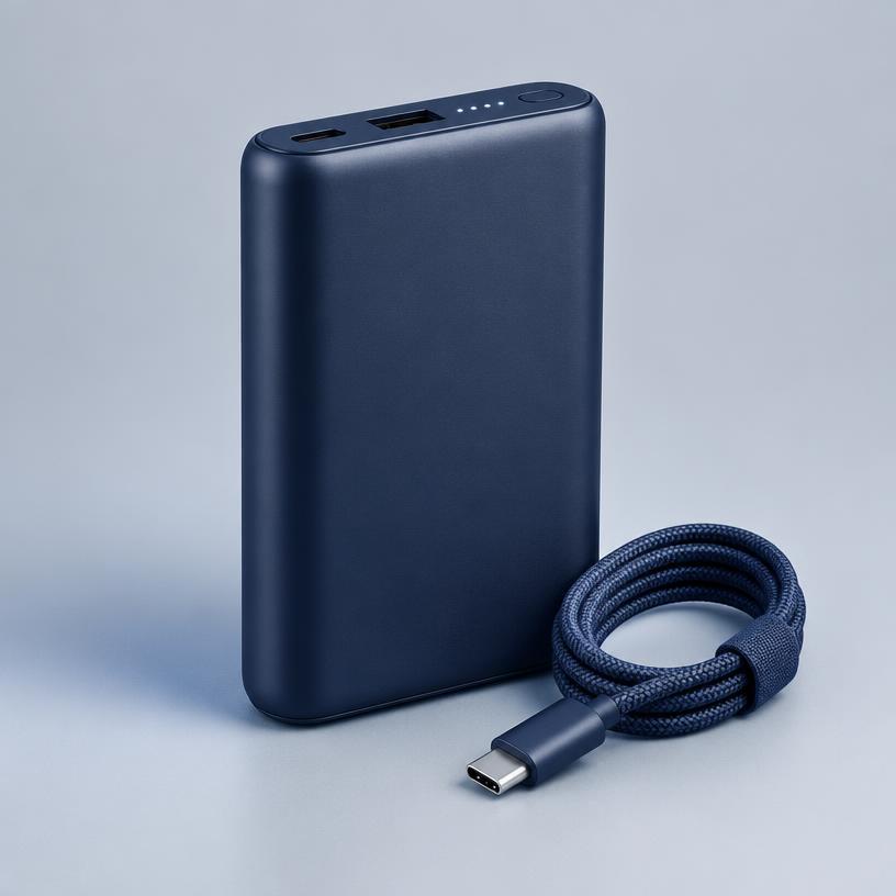 Duracell 20000mAh Slim Power Bank, 22.5W Fast Charging